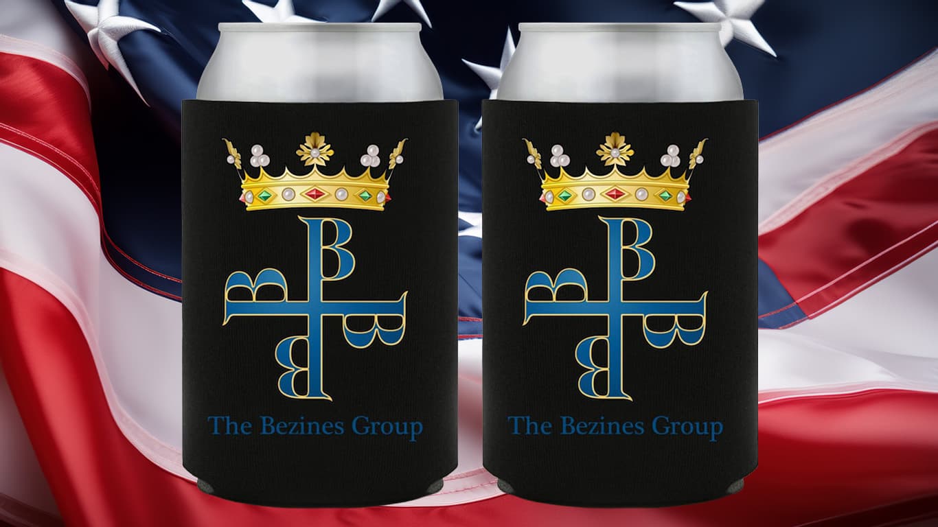 TBG Black Koozie